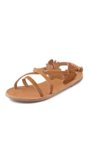 Ancient Greek Sandals Athena Crisscross Flat Sandals