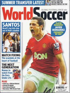 World Soccer Magazine Javier Hernandez Santos Fixing