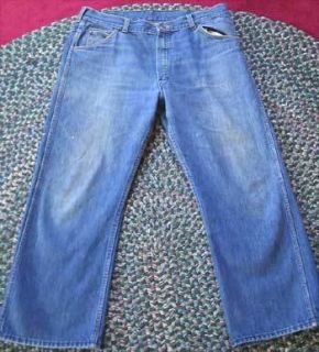 36x27 Vintage 80s Mens Indigo Denim Goucho Jeans USA