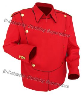  /MJ Pics/michael jackson military jackets/MJ red military jacket