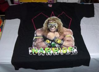 Vintage WWF Wrestling T Shirt Ultimate Warrior 1996 Last WWF Shirt WWE