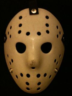JASON VOORHEES vs MYERS MICHAEL PROP REPLICA MASK blank white old