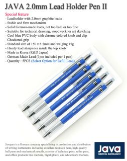 New Java Lead Holder Pen 2 0mm Mechanical Pencil Lot Draft Drawing Art