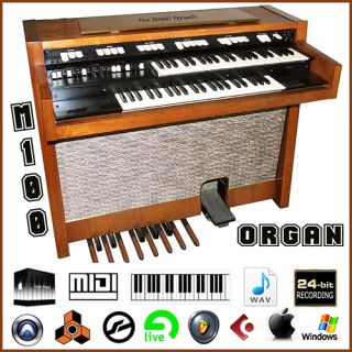 Hammond M100 M 100 Organ Reggae Jazz Blues Reason Kontakt 5 6 Logic