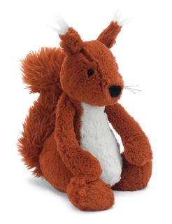 Jellycat Woodland Babes Red Squirrel Stuffed Animal New Plush
