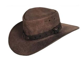 Genuine Jeff Probst Wild Roo Kangaroo Leather Hat XL