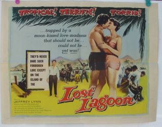 Lost Lagoon Jeffrey Lynn Original 1 2 SH Movie Poster