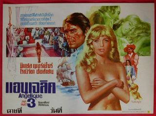 Angelique The Road to Versailles Thai Movie Poster 1965