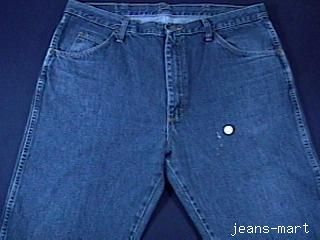 Jean Denim Men Wrangler Classic Blue Jeans Sz 38x30