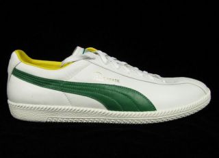  Brasil L Sneakers 14 White  Aspen Gold Limited Edition Shoes