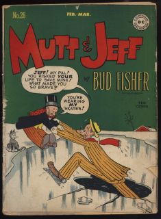 Mutt Jeff 26 March 1947 DC Comics Bud Fisher Red Ryder