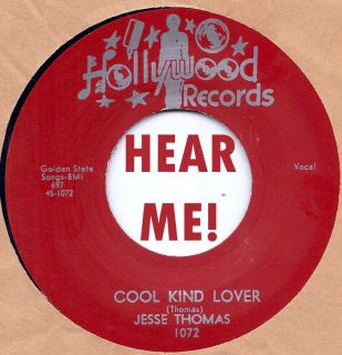  Jesse Thomas Cool Kind Lover Long Gone Hollywood Repro Killer R B