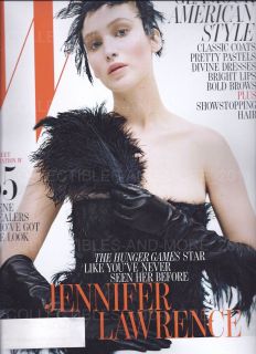 Jennifer Lawrence The Hunger Games w Magazine October 2012