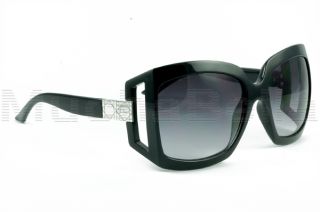 Christian Dior Sunglasses DIOR611 D281B Black with Cut Out Temples