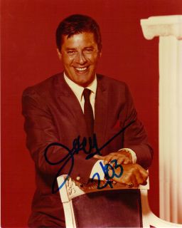 Jerry Lewis Hand Signed Autograph
