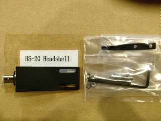 Jelco HS 20 Cartridge Headshell in Black Color Made in Japan 14gm