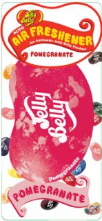 Pack Jelly Belly Pomegranate Car Air Fresheners