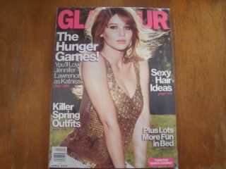 Glamour April 2012 The Hunger Games Jennifer Lawrence