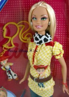 Barbie Loves Jessie Disney Toy Story Doll with Backpack Clip