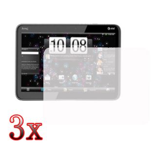  3x Clear LCD Screen Protector Film Guard For HTC Jetstream 10 1 Tablet