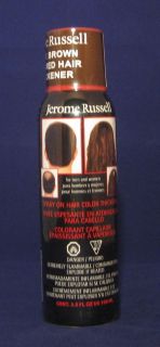 Jerome Russell Dark Brown Colored Hair Thickener