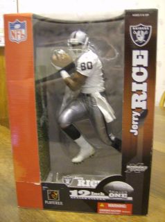 Jerry Rice 80 McFarlane Series 1 Oakland Raiders 12 inch Scale