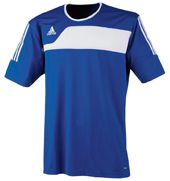 Adidas Autheno Short Sleeve Football Jersey Sizes L XL Cobalt White
