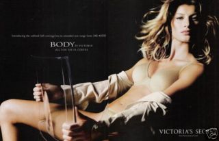 Jessica Biel Victorias Secret Bra 2002 Magazine Print Ad J