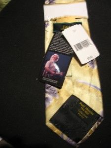 Jerry Garcia Mens Handmade Designer Tie Poet Collection