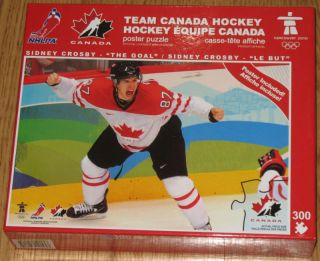  Canada Sidney Crosby The Goal Hockey Sports 300 Piece Jigsaw Puzzle