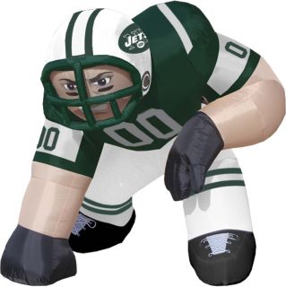  York Jets 5 NFL Lawn Inflatable Tailgate Mascot Bubba Football Player