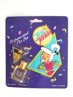 Judy Jetson The Jetsons Hanna Barbera Perfume and Pin Vintage Lot Set