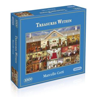 Gibsons Treasures Within Jigsaw Puzzle (1000 pieces) By Marcello Corti