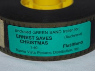 35mm Film Trailer Ernest Saves Christmas Movie Jim Varney 1988