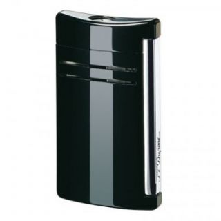 Dupont Maxi Jet Torch Flame Lighter Glossy Black Retail 200 New in