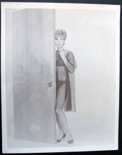 1960s Jill St John See thru Negligee Bond Girl