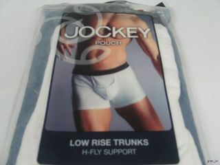 Jockey Pouch HFly Support Trunks Boxer Briefs 2 pack (small) 1192 100