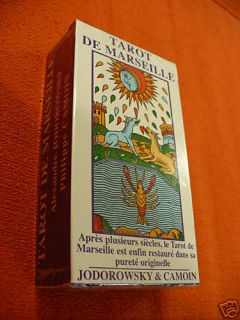 Tarot Jodorowsky Camoin Deck Cards Marseille Marsella Restored