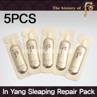 The Whoo Kong Jin Hyang in Yang Sleaping Repair Pack 5pcs SP