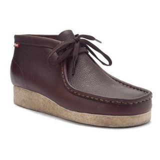 Clarks Mens Padmore Chukka Brown Oily Leather