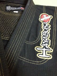 Hayabusa Pro Jiu JItsu gi top black A2 New no tags BJJ MMA UFC kimono