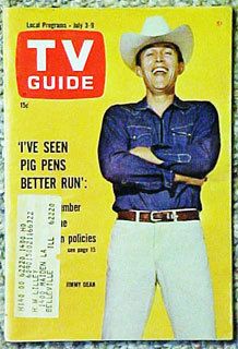 TV Guide July 3 1965 Featuring Jimmy Dean