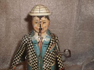 Vintage 1930s Marx Joe Penner with Ducks Wind Up Toy