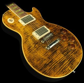 Gibson Custom Shop Joe Perry Boneyard Signature Les Paul Aged Tiger