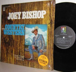 68 Joey Bishop Sings Country Western LP EX EX Shrink