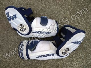 Jofa 9177 Ice Hockey Elbow Pad Used Size 5 Medium Reebok RBK 8K 9144