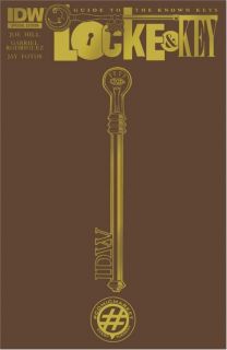  Key Guide to The Known Keys Comicmarket Excl Variant Joe Hill