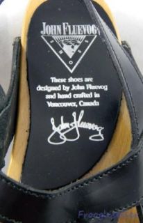 John Fluevog Womens Wok N Roll Wood Platform Sandals Shoes 6 M EUR 36