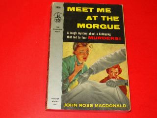 Meet Me at The Morgue John Ross MacDonald Pocket Book Vintage