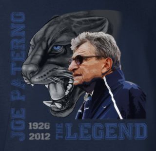Joe Paterno Memorial T Shirt Joepa Penn State R I P Rip Shirt The